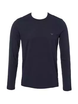 Лонгслив Emporio Armani, синий