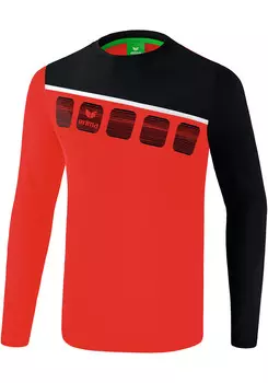 Лонгслив erima 5 C, красный