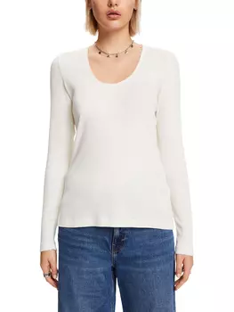 Лонгслив ESPRIT, белый