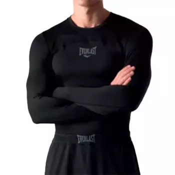 Лонгслив Everlast Compression, черный