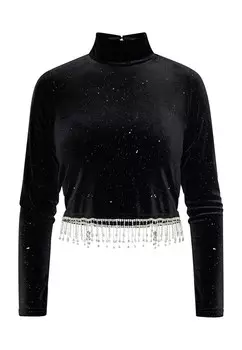 Лонгслив Faina, черный