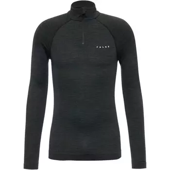 Лонгслив FALKE Performance Shirt Wool Tech, черный