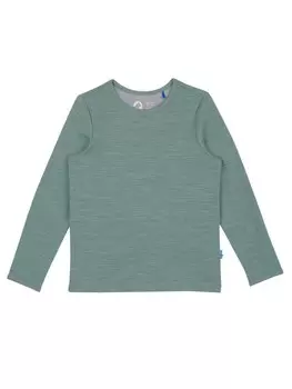 Лонгслив finkid Taamo Soft, зеленый