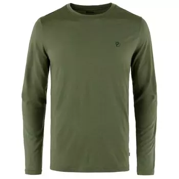 Лонгслив Fjllrven Abisko Wool L/S, цвет Laurel Green