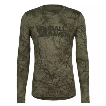 Лонгслив Fjllrven, цвет Green Camo