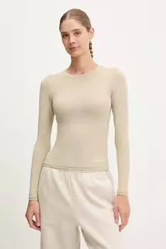 Лонгслив Foundation LS P.E Nation, бежевый