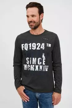 Лонгслив FQ1924 Langarmshirt, серый