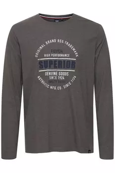 Лонгслив Fq1924 RIKARD, темно-серый