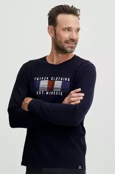 Лонгслив FQ1924, синий