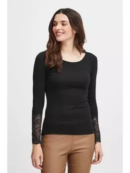 Лонгслив Fransa, черный