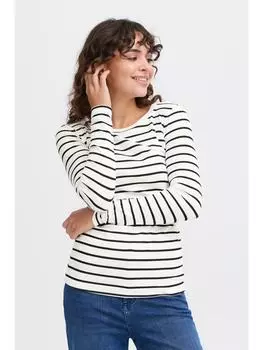 Лонгслив Fransa Longsleeve, черный