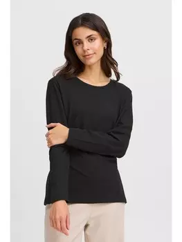 Лонгслив Fransa Longsleeve, черный