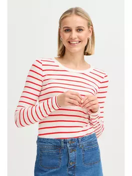 Лонгслив Fransa Longsleeve, красный