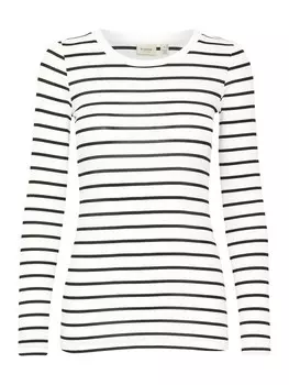 Лонгслив Fransa Shirt Hizamond, белый