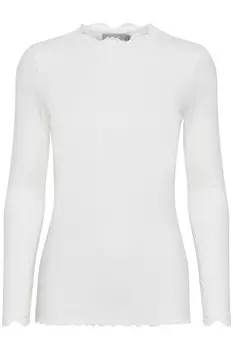 Лонгслив Fransa Shirt HIZAMOND, белый