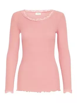 Лонгслив Fransa Shirt Hizamond, темно-розовый