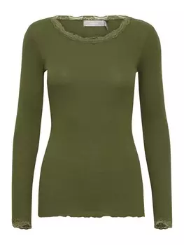 Лонгслив Fransa Shirt, зеленый