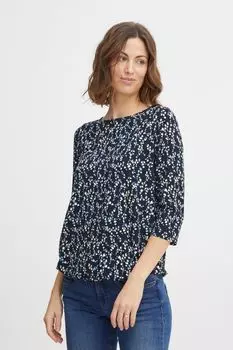 Лонгслив Fransa, синий