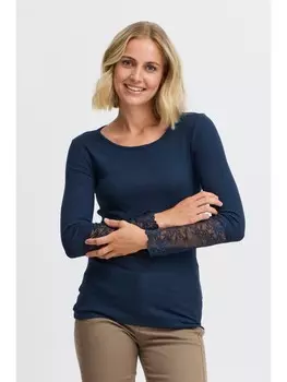 Лонгслив Fransa, синий