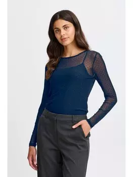 Лонгслив Fransa, синий