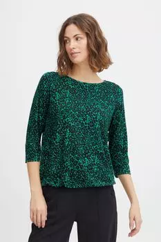 Лонгслив Fransa, зеленый