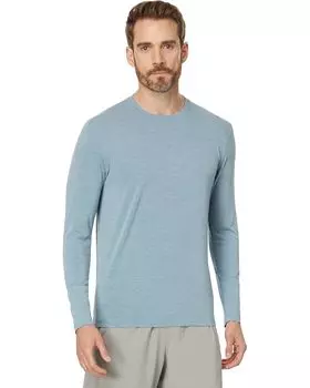 Лонгслив Free Fly Bamboo Shade, цвет Heather Slate Blue