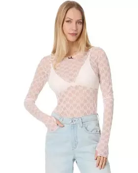 Лонгслив Free People From Me To You Long, цвет Blossom