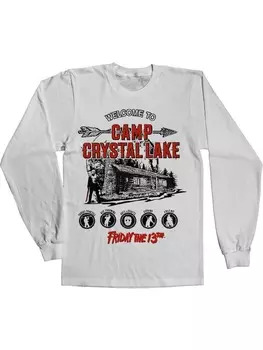 Лонгслив Friday The 13th, белый