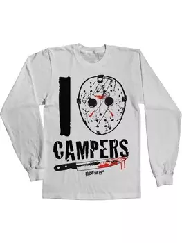 Лонгслив Friday The 13th, белый
