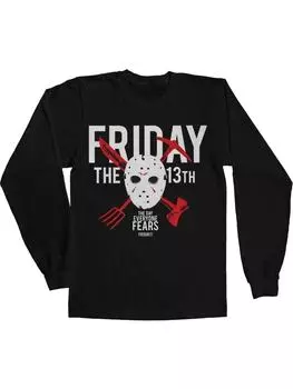 Лонгслив Friday The 13th, черный