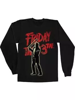 Лонгслив Friday The 13th, черный