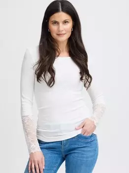 Лонгслив фризамонд Fransa, белый