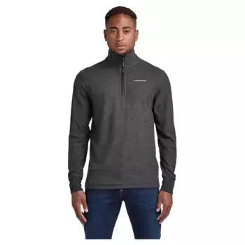 Лонгслив G-Star Astro Tweeter Half Zip, серый