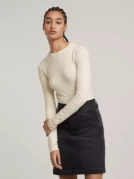 Лонгслив G-Star, кремовый