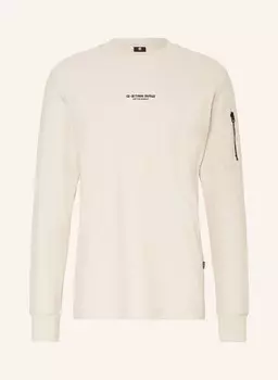 Лонгслив G-Star RAW, кремовый