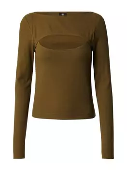 Лонгслив G-Star RAW, оливковый