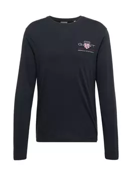 Лонгслив Gant, черный