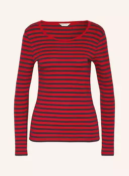 Лонгслив GANT, красный/темно-синий