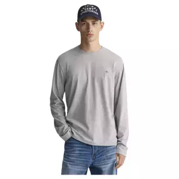 Лонгслив Gant Reg Shield, серый