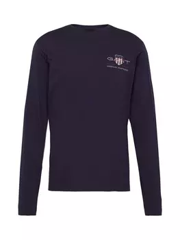 Лонгслив Gant, темно-синий