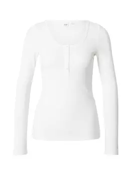 Лонгслив Gap, белый