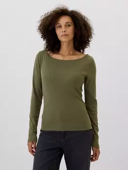 Лонгслив GAP, хаки