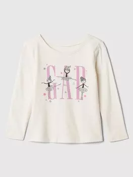 Лонгслив GAP, кремовый