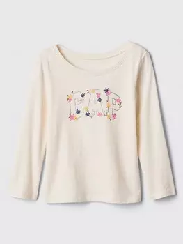 Лонгслив GAP, кремовый