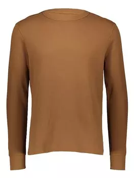 Лонгслив GAP Longsleeve, светло-коричневый