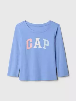Лонгслив GAP Longsleeve, светло-синий