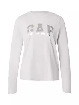Лонгслив GAP Shirt, светло-серый