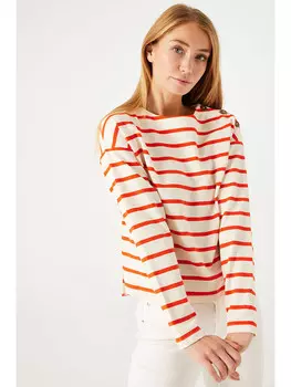 Лонгслив Garcia, цвет creme/rot