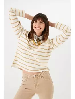 Лонгслив Garcia, кремовый/бежевый