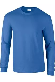 Лонгслив Gildan Ultra Cotton, синий